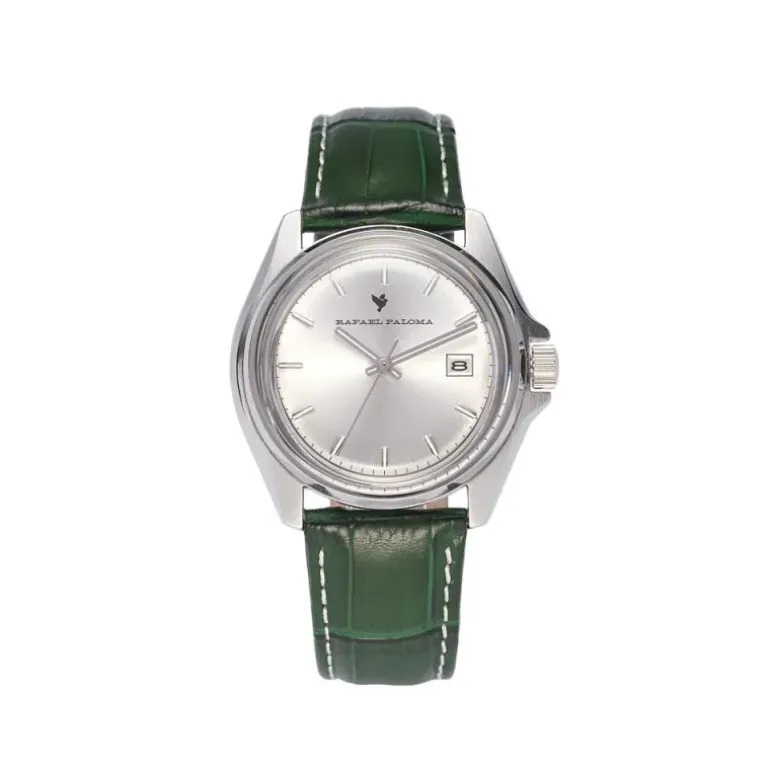 RAFAEL PALOMA OROLOGIO BILBAO + CINTURINO VERDE