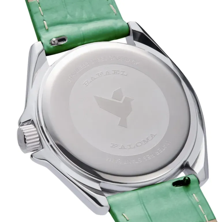 RAFAEL PALOMA OROLOGIO BILBAO + CINTURINO VERDE