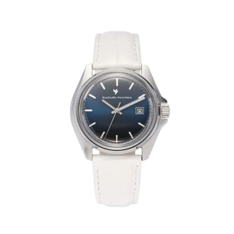 RAFAEL PALOMA OROLOGIO TENERIFE + CINTURINO BIANCO