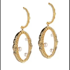 REBECCA - ORECCHINI IN BRONZO E POLIMERI