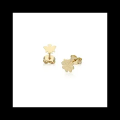 ROBERTO GIANNOTTI ORECCHINI ANGELO E QUADRIFOGLIO ORO