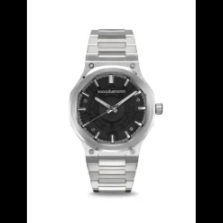 Roccobarocco Orologio - Hypnotic – Uomo Design Acciaio Argento Nero