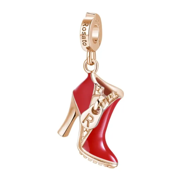 ROSATO- PENDENTE STORIE STIVALETTO