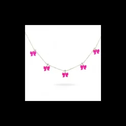 RUE DES MILLE - COLLANA GIROCOLLO CON FIOCCHETTI VERNICE - CANDY BOW