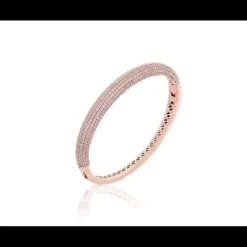 Sogni Gioielli - Bracciale rigido pavé rosa