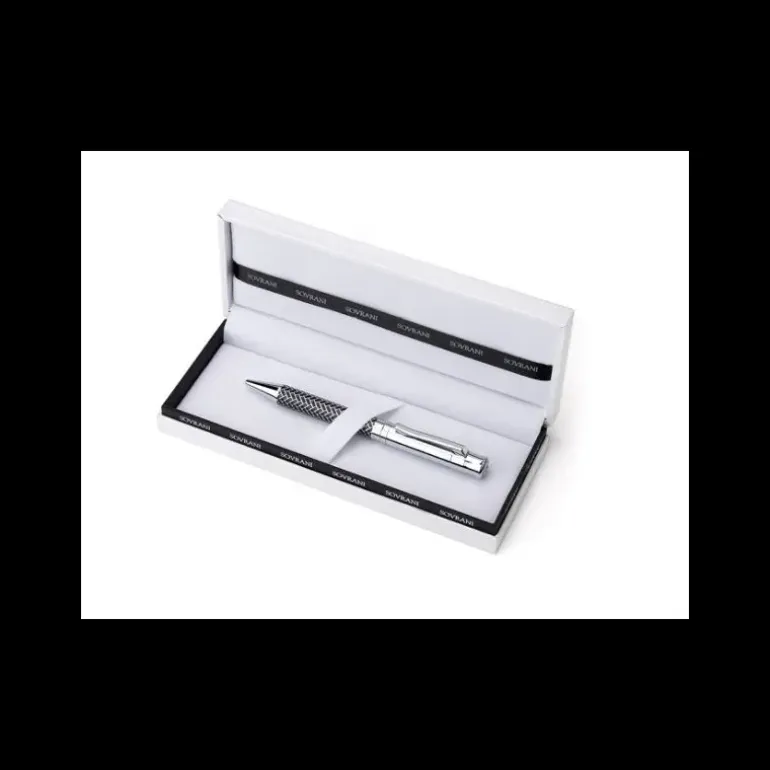 Sovrani Penna Roller Marmorizzata Grigia