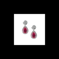 Sovrani - Orecchini Ag 925 Ruby