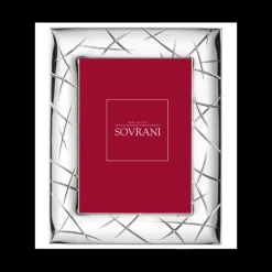 Sovrani cornice lucida con retro in legno