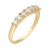 Stroili - Anello Riviere Golden Dream Placcato Oro Giallo Cubic Zirconia