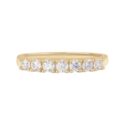 Stroili - Anello Riviere Golden Dream Placcato Oro Giallo Cubic Zirconia