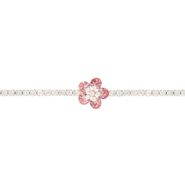 Stroili - Bracciale Romantic Shine Ottone Rosa Cristallo
