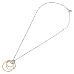 Stroili - Collana Lady Code Acciaio Bicolore Bianco / Rosa