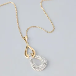 Stroili - Collana Lady Phantasya Acciaio Rosa Cristallo