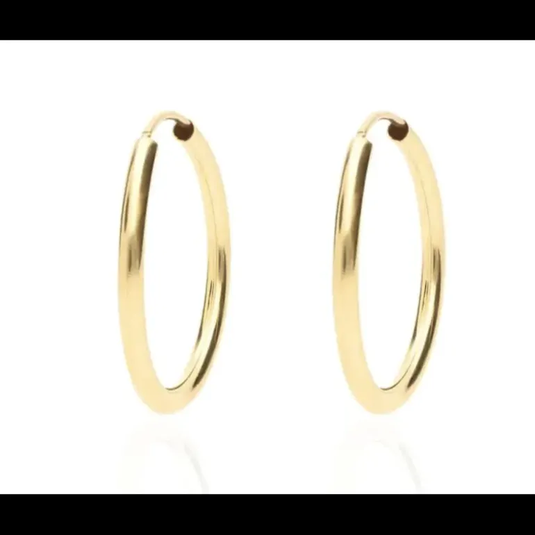 STROILI - Orecchini a cerchio Toujours oro giallo