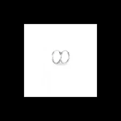 STROILI - Orecchini a cerchio Toujours oro bianco