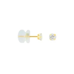 Stroili - Orecchini Lobo Punto Luce Bon Ton Oro Giallo Cubic Zirconia