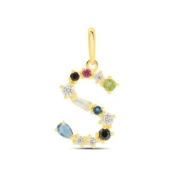 STROILI - Pendente Claire Oro Giallo lettera S