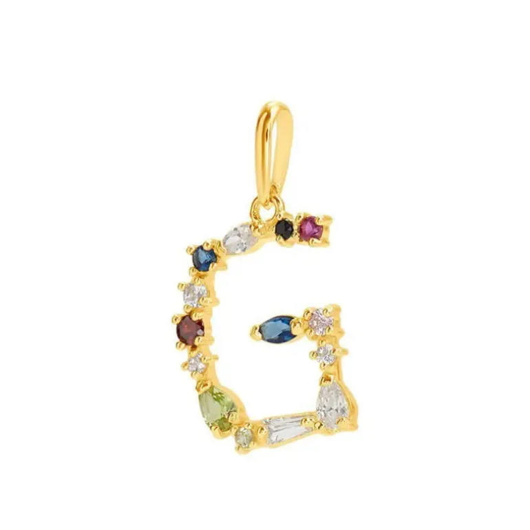 STROILI - Pendente Claire Oro Giallo lettera G