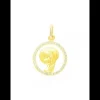 STROILI - PENDENTE Holy oro giallo e Cubic zirconia