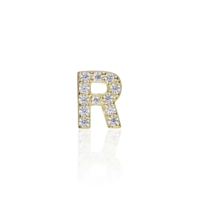 Stroili Orecchini a lobo Bon Ton oro giallo e Cubic zirconia