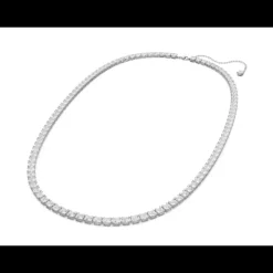 Swarovski - Cintura ,Taglio squadrato, Bianco, Placcato rodio