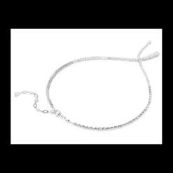 SWAROVSKI - Collana a Y Matrix Taglio misto, Bianco, Placcato rodio