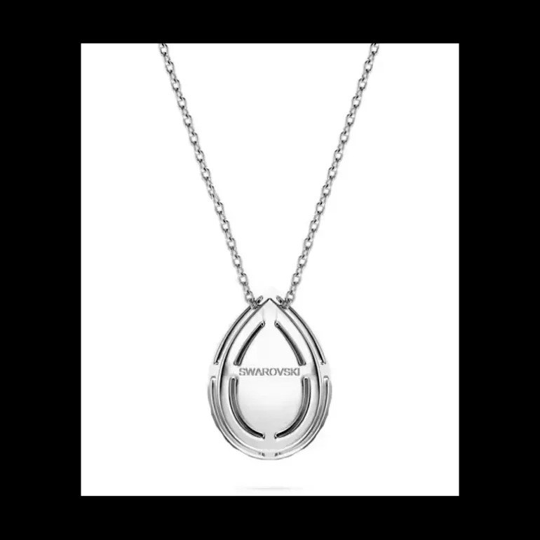 SWAROVSKI - Collana con Pendente solitario halo Eternity
