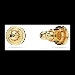 SWAROVSKI - Orecchini a lobo Una Tono Dorato Placcato color oro