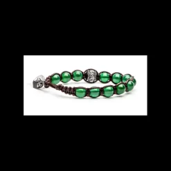Tamashii Bracciale Ruota della Preghiera Agata Verde