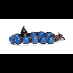 TAMASHII Bracciali Shungite con Agata blu