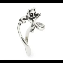 Trollbeads - Anello Fantasia Gatto Innamorato