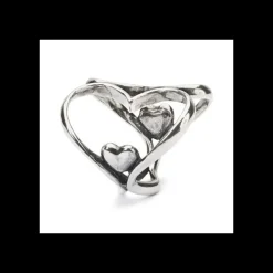 Trollbeads BEADS Pendente Cuore a Cuore