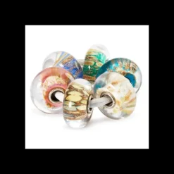 TROLLBEADS BEADS Set Riflessi Dorati
