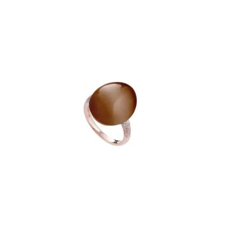 Tsars collection - Anello Olga 1149 Bronzo in Argento Rosa