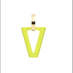 VALENTINA FERRAGNI - MONO ORECCHINO UALI FLUO LIME