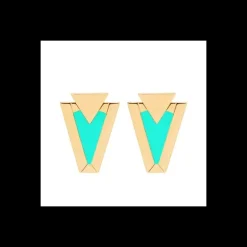 Valentina Ferragni - Orecchini RHEA AQUA GREEN