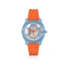 XIAM- Orologio arancio e azzurro