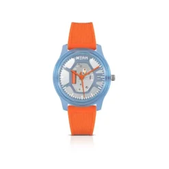 XIAM- Orologio arancio e azzurro