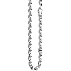 Zancan - Collana solo maglia in argento.