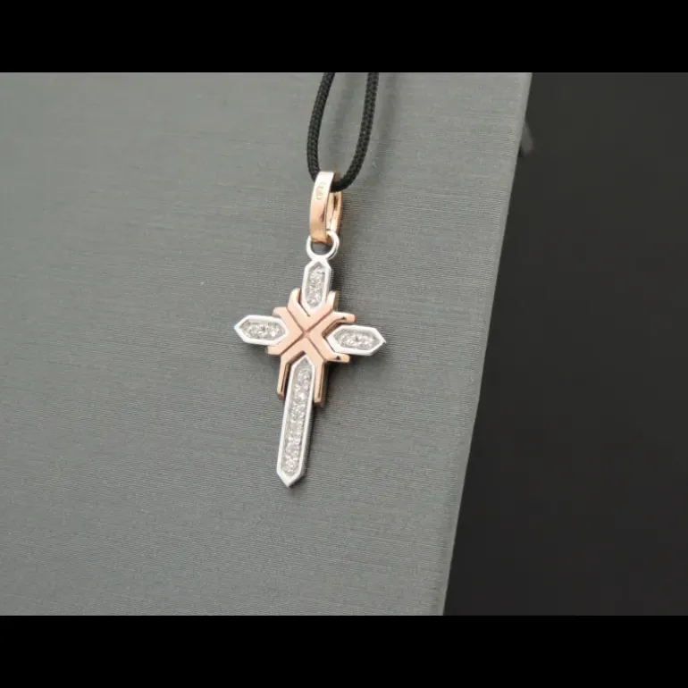 Zancan Pendente da uomo croce